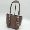 Bolso grande Paris Mini Charlotte Signature Choco Anaconda 3 Bolso pequeño piel choco Paris Mini lateral
