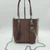 Bolso grande Paris Mini Charlotte Signature Choco Anaconda 7 Bolso mini choco estructurado Charlotte Signature