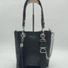 Bolso grande Paris Mini Charlotte Signature Negro Anaconda 1 Bolso pequeño Paris Mini negro piel grabada anaconda
