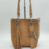 Bolso grande Paris Mini Charlotte Signature Suela Anaconda 5 Bolso pequeño Paris Mini suela piel grabada anaconda