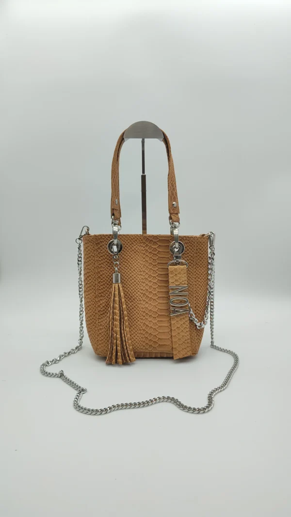 Bolso grande Paris Mini Charlotte Signature Suela Anaconda 7 Bolso mini suela estructurado Charlotte Signature
