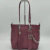 Bolso grande Paris Petit Charlotte Signature Bourdeaux Anaconda 1 Paris Petit burdeos acabado anaconda detalle frontal