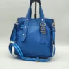 Bolso tote Delfina Charlotte Azul Francia Floater 1 Bolso tote Delfina azul Francia en piel floater