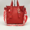 Bolso tote Delfina Charlotte Rojo Floater 1 Bolso tote Delfina rojo en piel floater