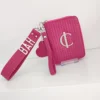 Cartera piel Mini Verona Charlotte Fucsia 1 Cartera compacta fucsia piel argentina Charlotte Signature