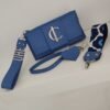 Cartera CH azul francia Cartera Charlotte Signature