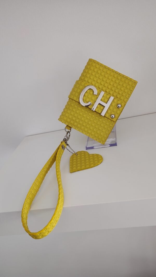 Mini Cartera Charlotte Signature | Piel Natural