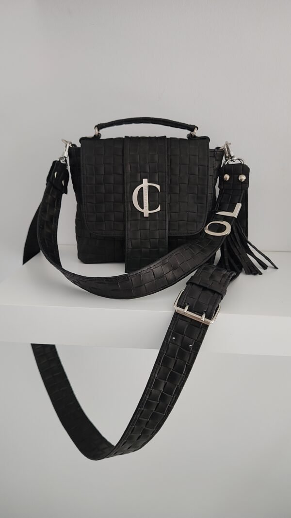 Roma Charlotte Signature ROMA negro detalle artesanal