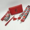 Cartera Verona roja bandolera porta movil 2 Verona