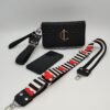 Cartera Verona Negro trenzado bandolera y porta mobil 3 Verona