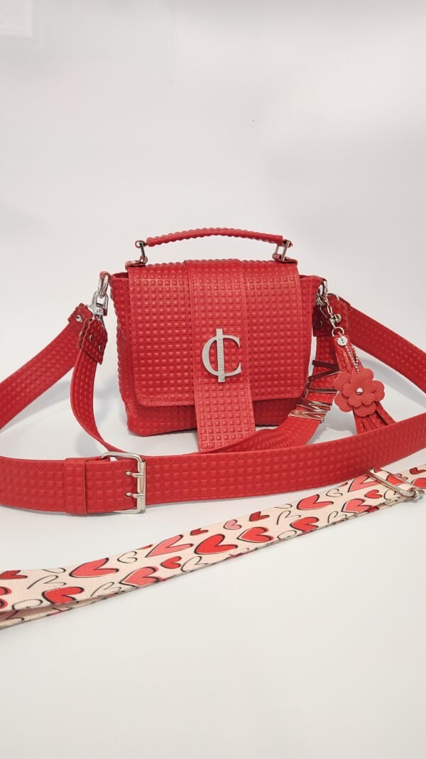 Bolso-Roma-3-en-1-Charlotte-Signature-ROJA-Piramidal1 Roma Signature