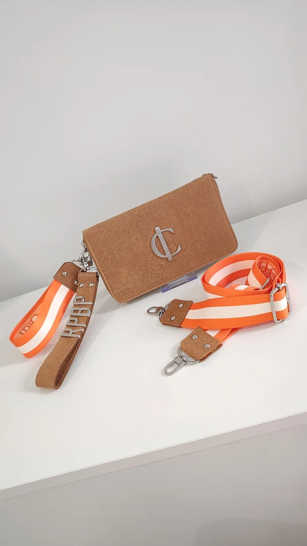 Verona suela Cartera bandolera Verona de piel natural