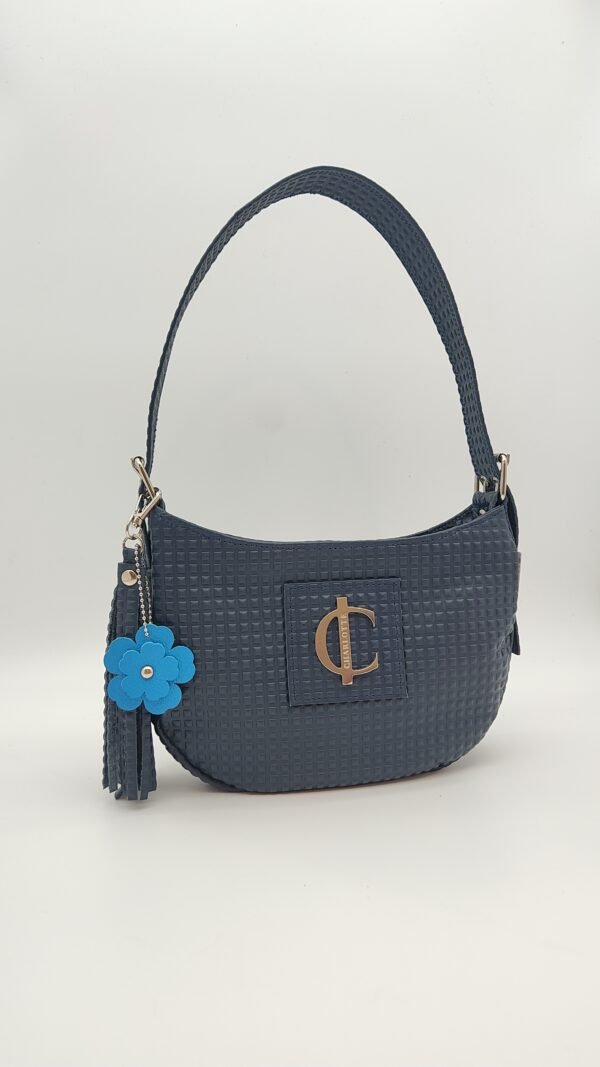 Rimini Petit Sac tamaño medio en piel vacuna argentina Rimini