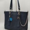 Bolso París Grand Azul Marino anaconda Paris Grand