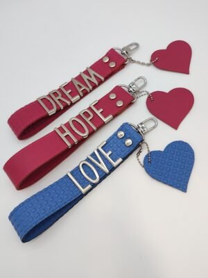 Charm muñequera personalizado de piel argentina para móvil Muñequera Personalizada