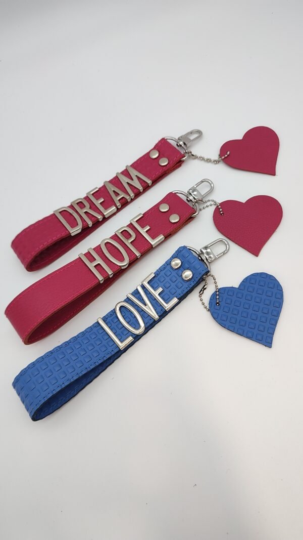 Charm muñequera personalizado de piel argentina para móvil Muñequera Personalizada