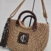 Capazo Baleara Grande de Rafia Charlotte bolso al hombro o bandolera Capazo Balear Grande